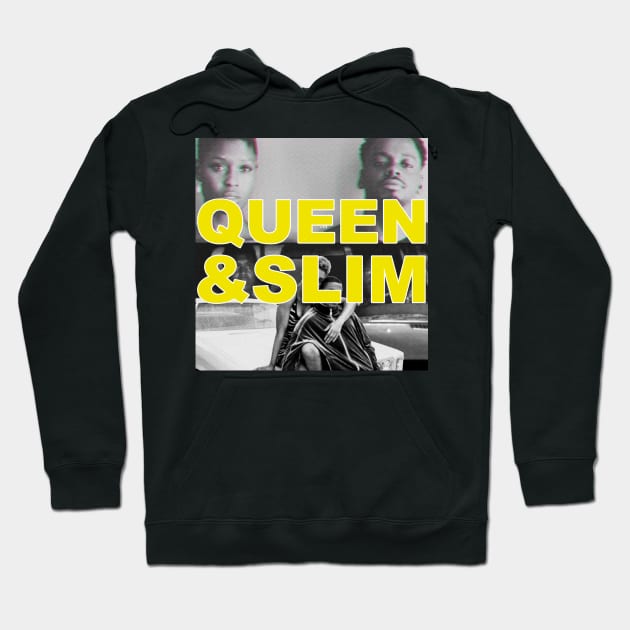 queen and slim Hoodie by Amberstore